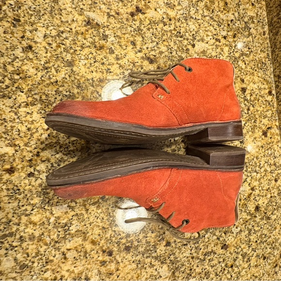 Bussola Sevilla Red Suede Chukka Boots- Euro 40 US 9.5 - Picture 4 of 11